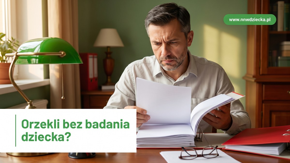 Teczka z dokumentacją medyczną dziecka i decyzja ubezpieczyciela